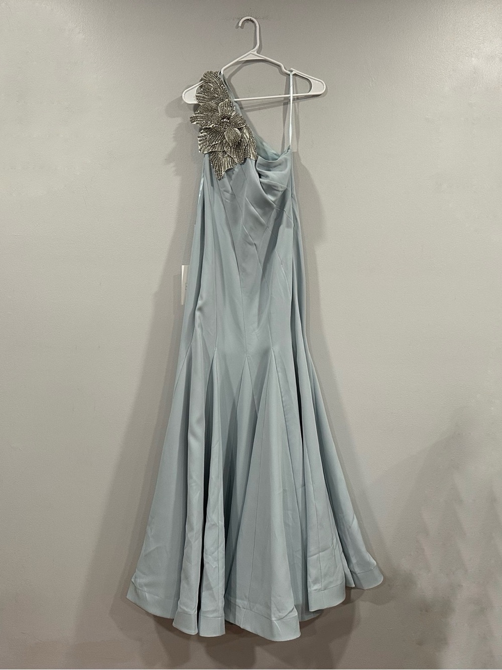 Mac Duggal 11810 Powder Blue Sz 8